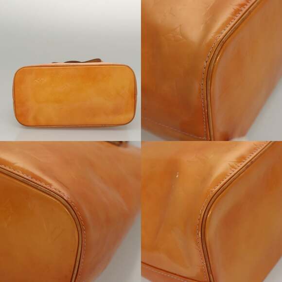 LOUIS VUITTON Monogram Vernis Houston Bag Marshmallow Pink M91302 - Picture 10 of 13